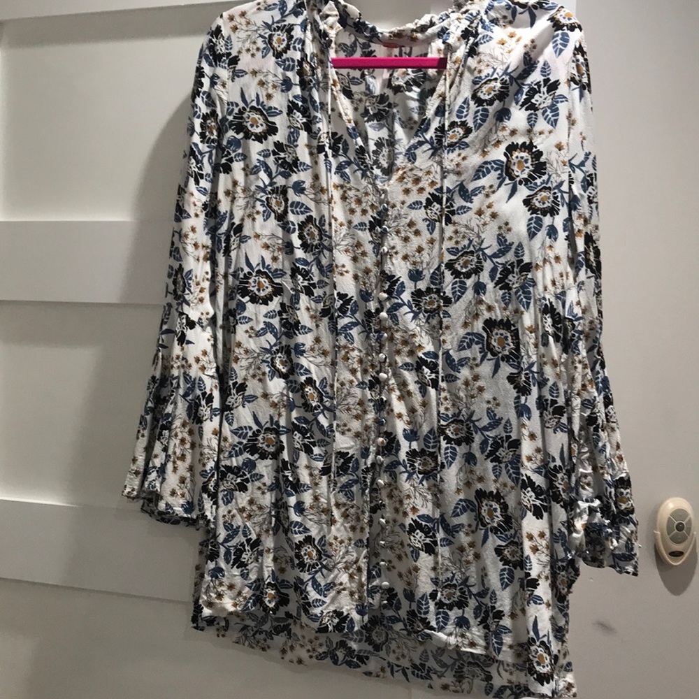 Free People floral top